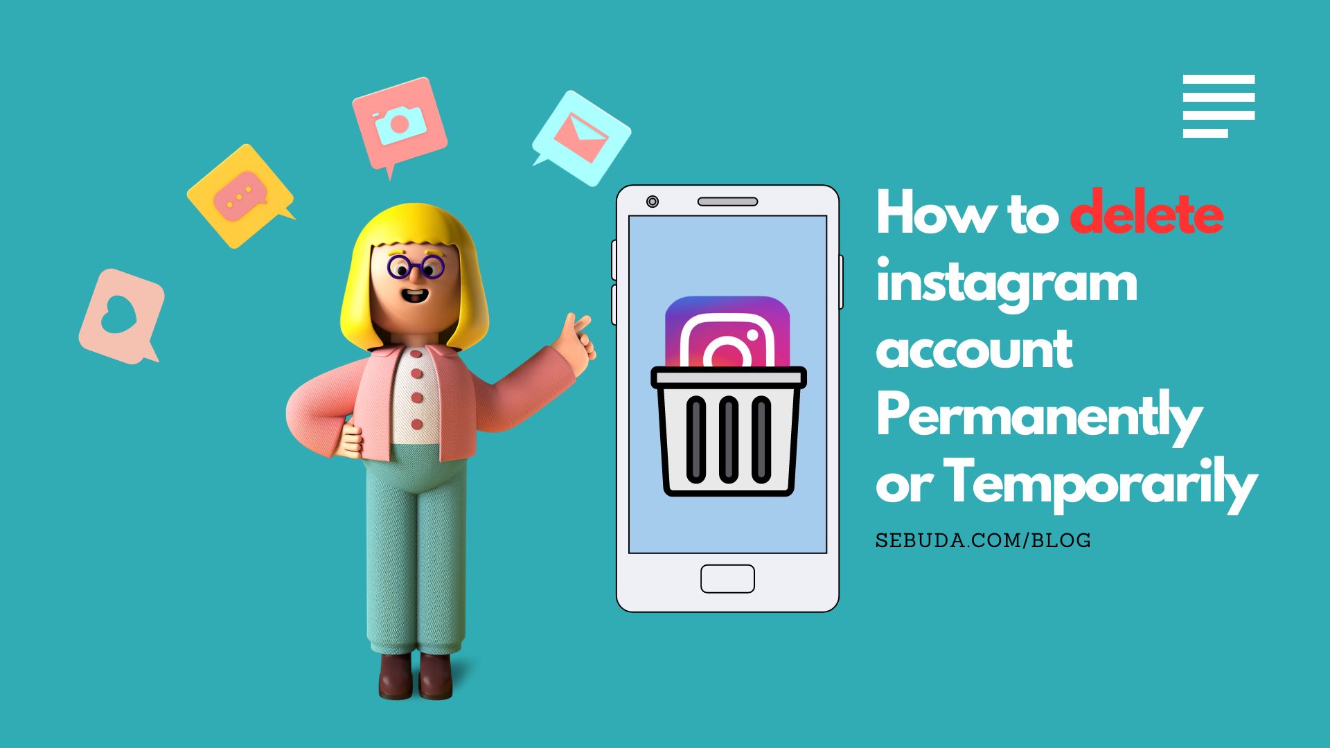 Delete Instagram account easily on any device