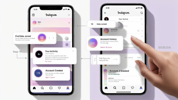 How to find Date Joined on Instagram