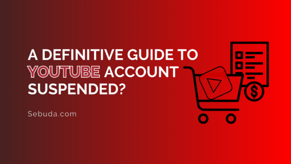 YouTube Account Suspended