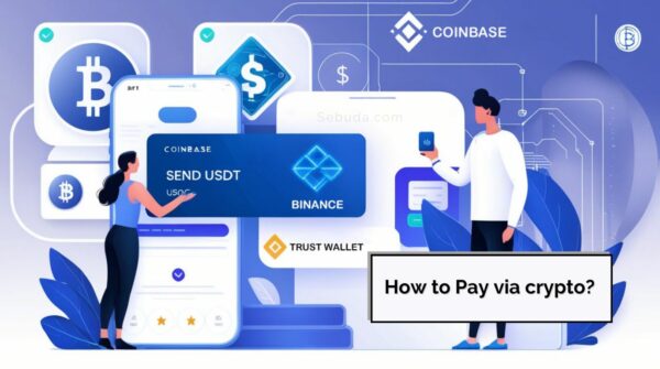 How to pay on SeBuda using crypto or bank transfer?