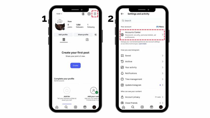 1.Password & Security
